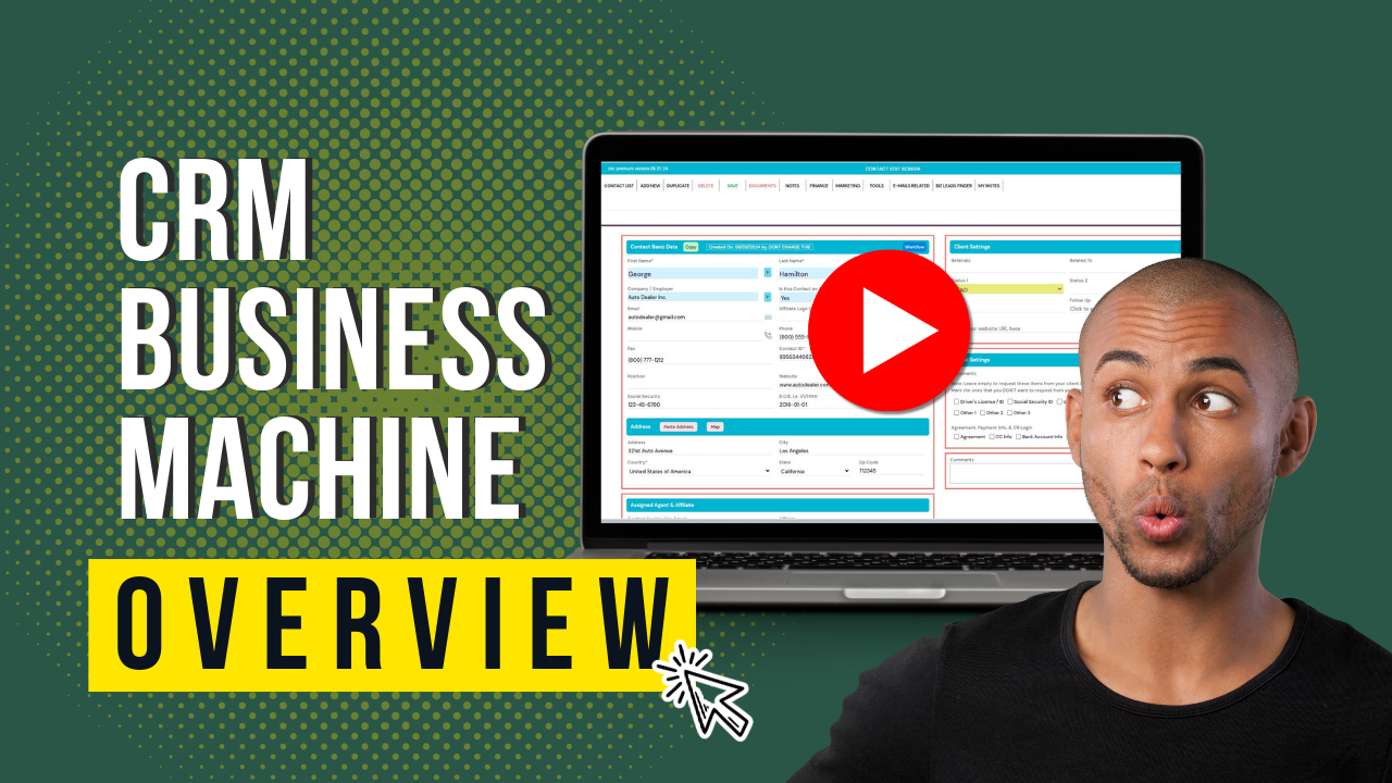 CRM Business Machine overview